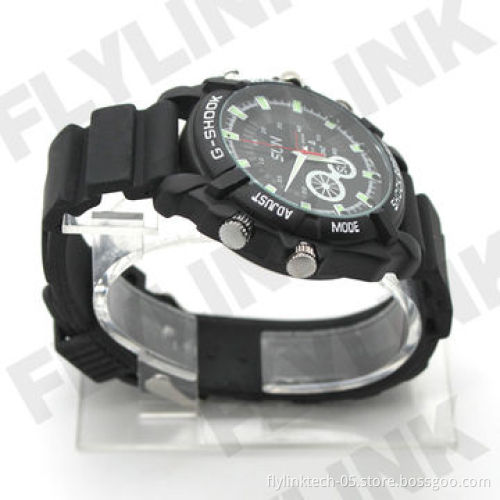 1080P Spy Watch Camera with FHD, Digital Camera Function, 4GB Internal Memory, AVI Video File Format